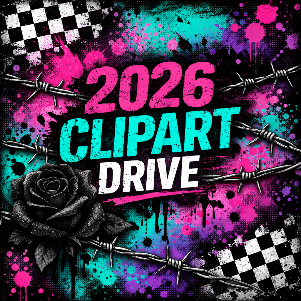 2026 Clipart Drive | Digital Download