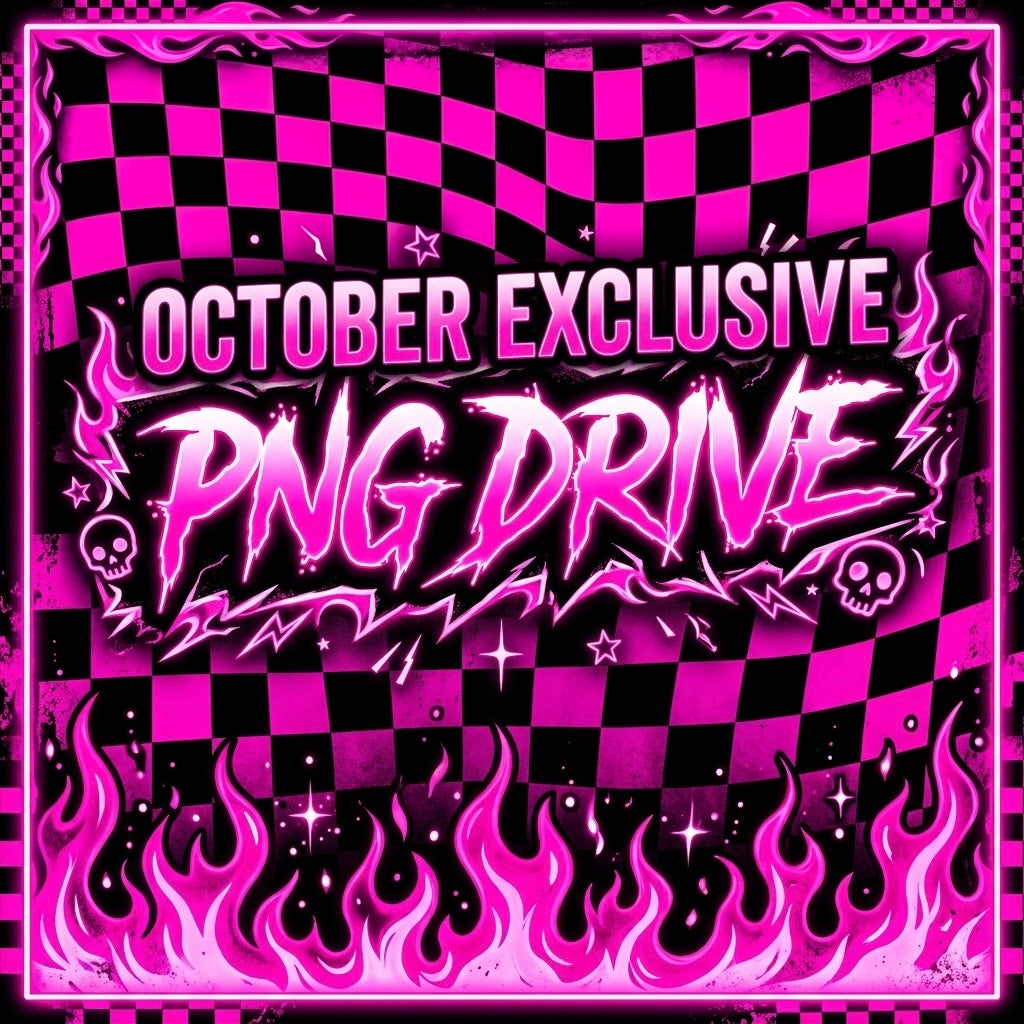 October Exclusive PNG Drive | Digital Download
