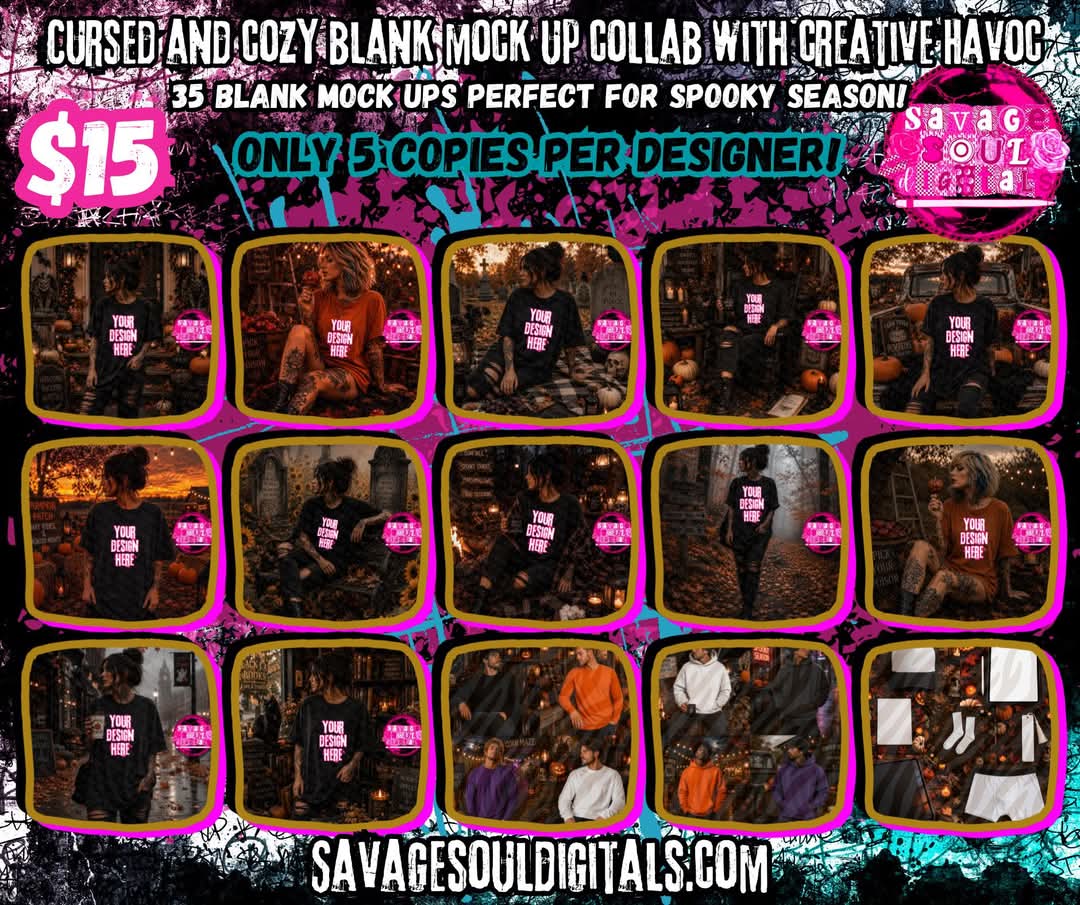 Cursed And Cozy Collab Collab With Creative Havoc | PNG | Collabs | Digital Files Only | Digital Download Only (Copy)