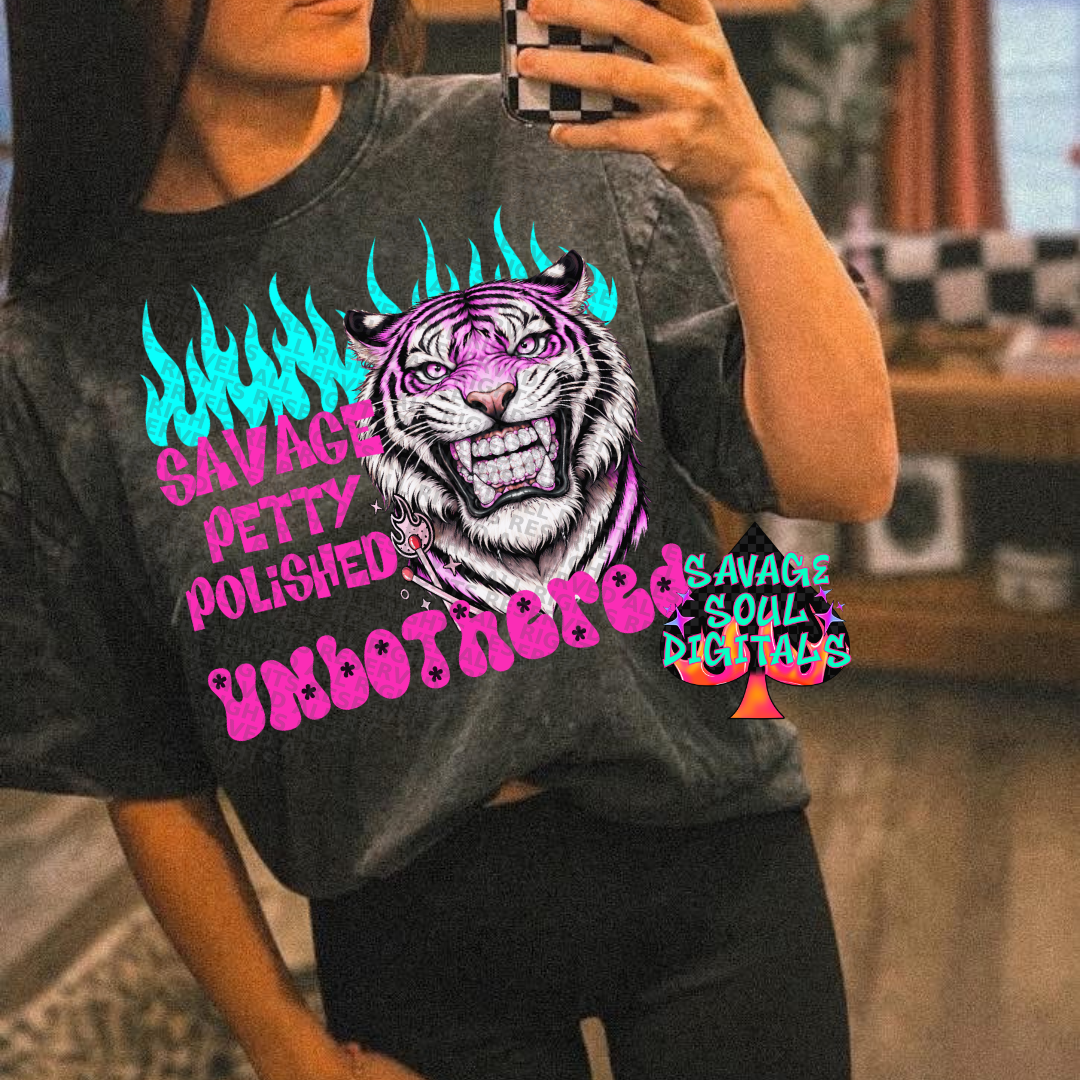 Unbothered PNG | Digital File | Digital Download Only