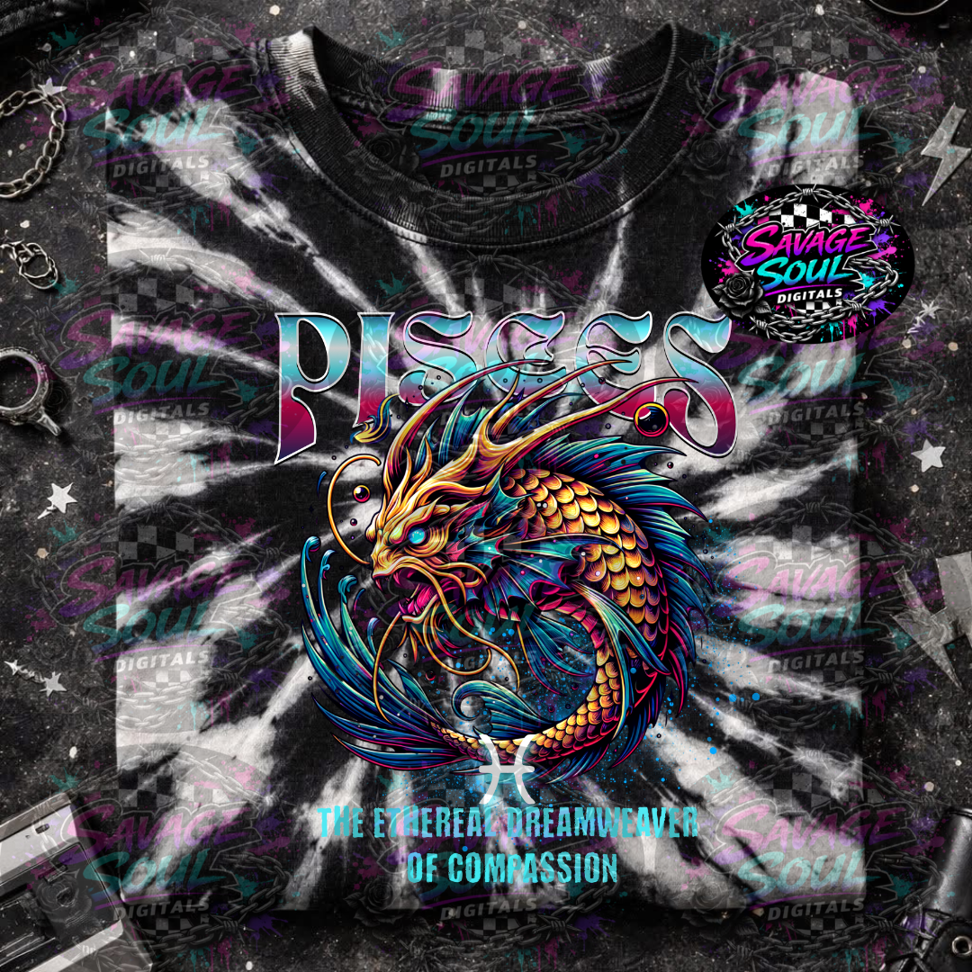 Pisces PNG | Digital File | Digital Download Only