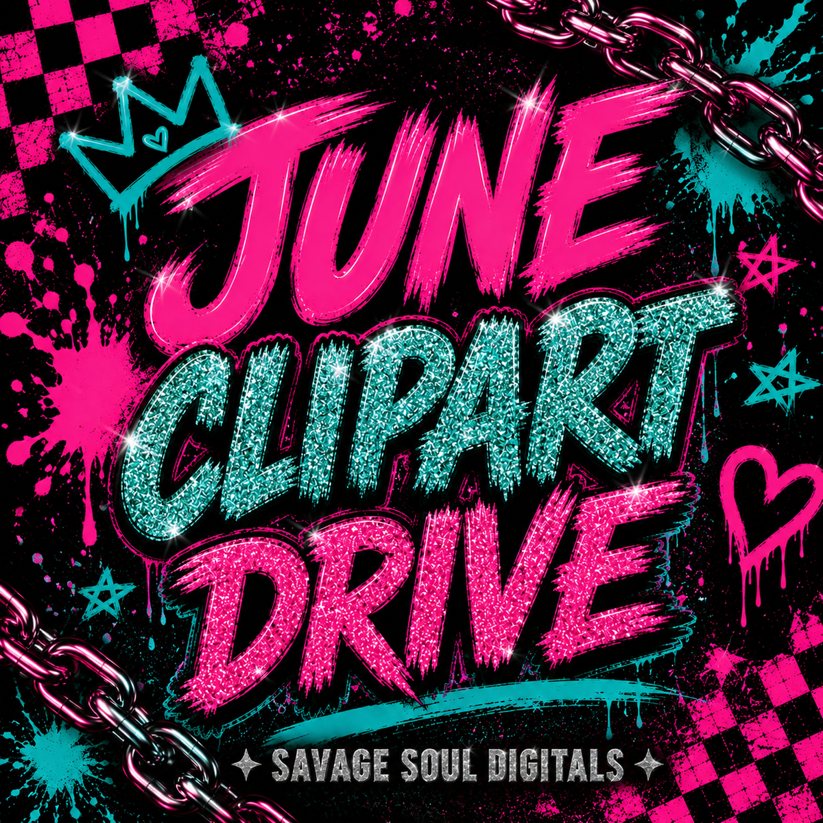 June Clipart Drive | Digital Download