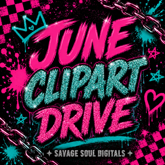 June Clipart Drive | Digital Download