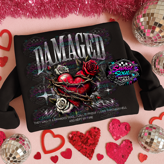 Damaged PNG | Digital File | Digital Download Only
