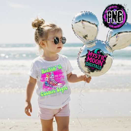 Kicking It PNG | Digital File | Digital Download Only