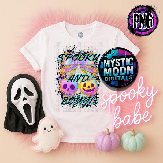 Spooky And Boujie PNG | Digital File | Digital Download Only