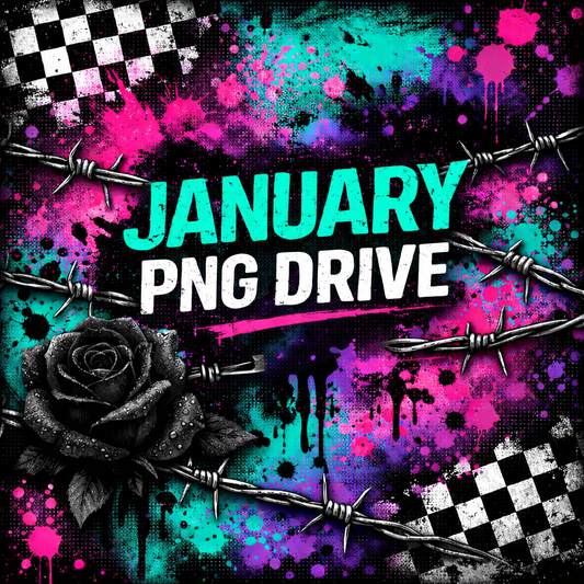 January PNG Drive | Digital Download