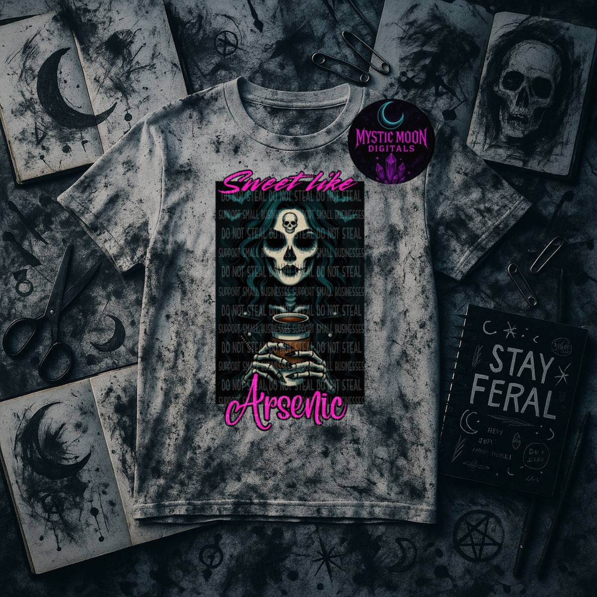 Sweet Like Arsenic PNG | Digital File | Digital Download Only