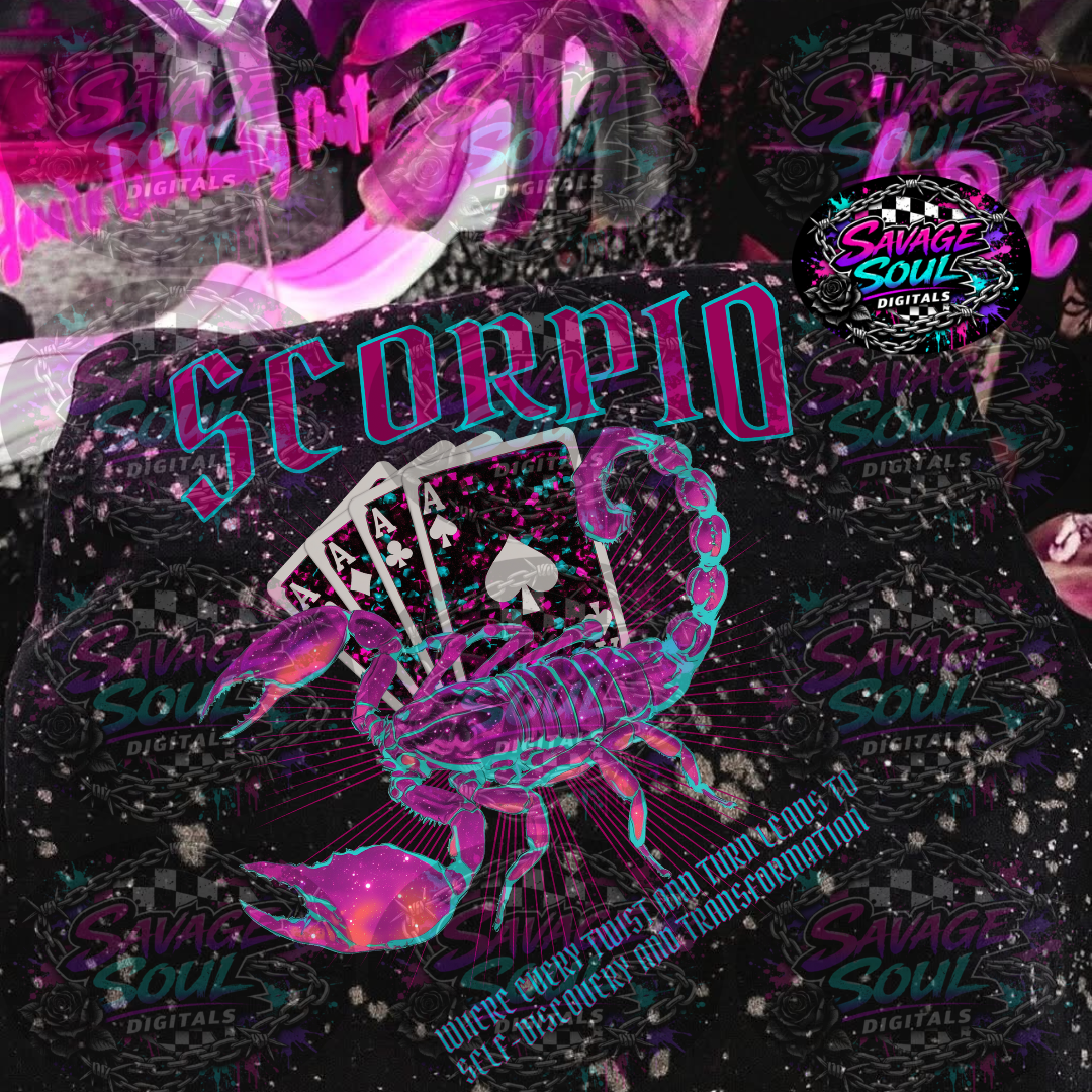 Scorpio PNG | Digital File | Digital Download Only