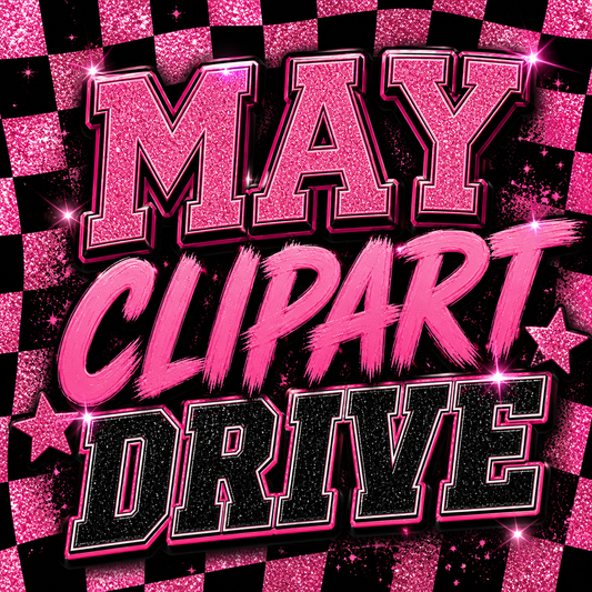 May Clipart Drive | Digital Download