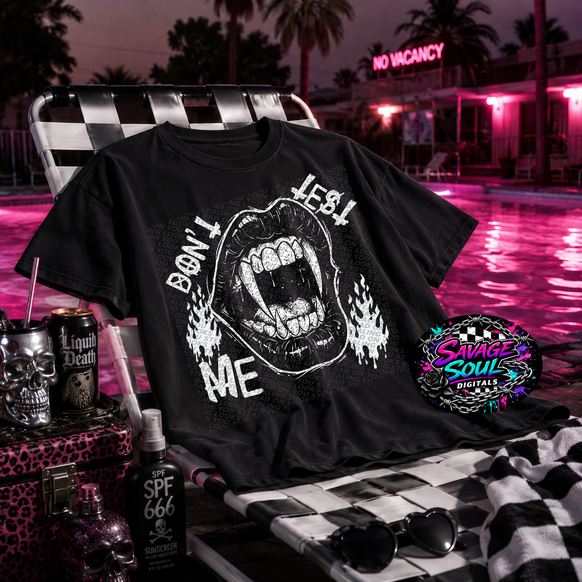 Don’t Test Me PNG | Digital File | Digital Download Only