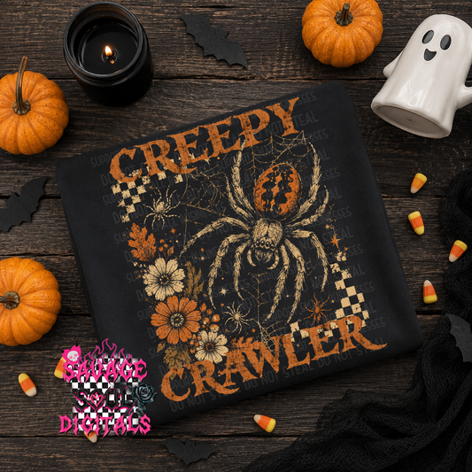 Creepy Spider PNG | Digital Download Only