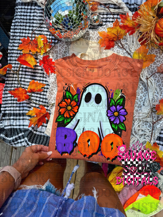 Boo Ghost PNG | Digital Download Only