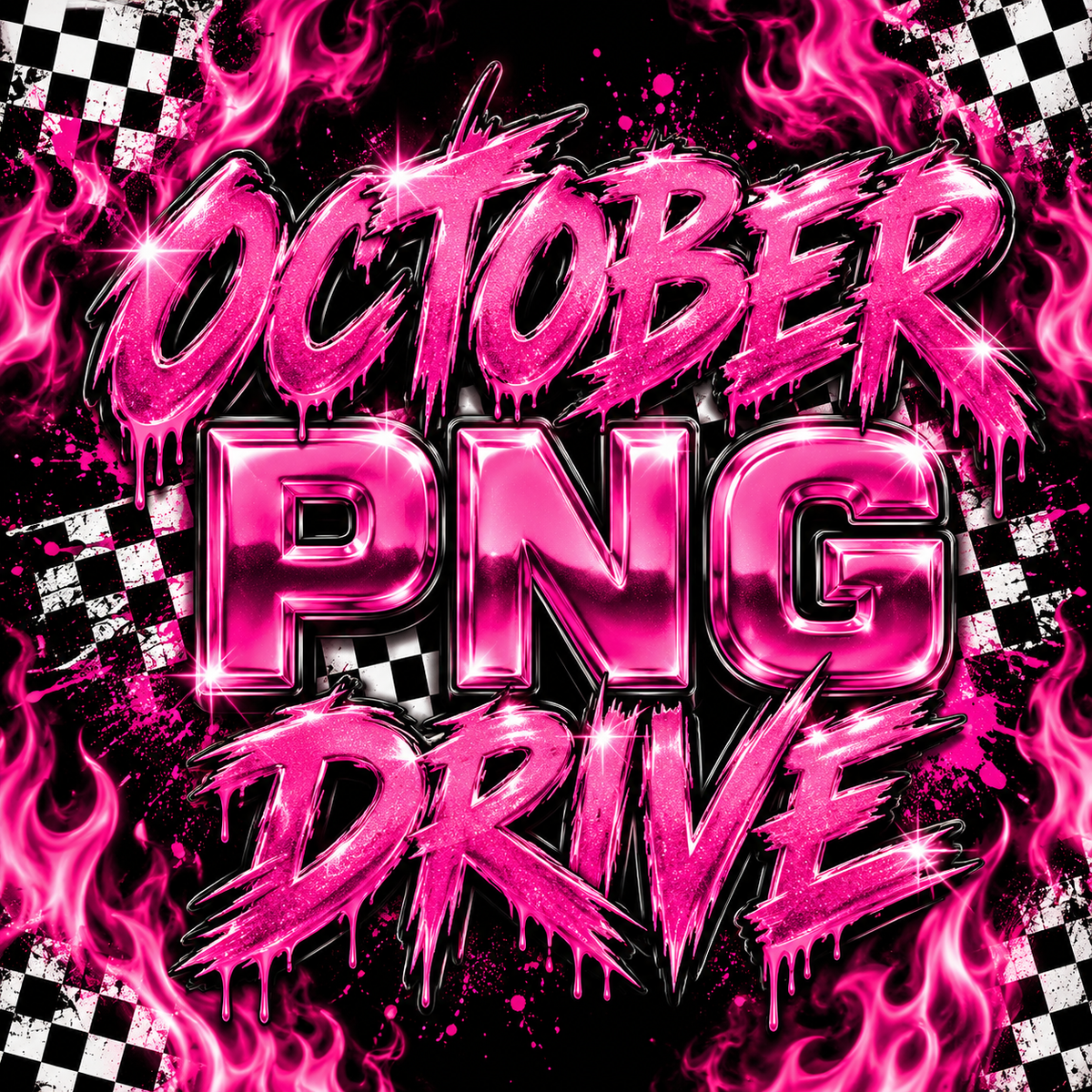October PNG Drive | Digital Download