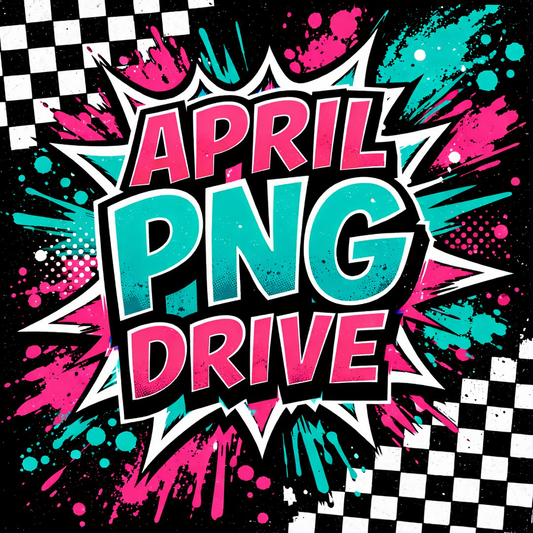 April PNG Drive | Digital Download