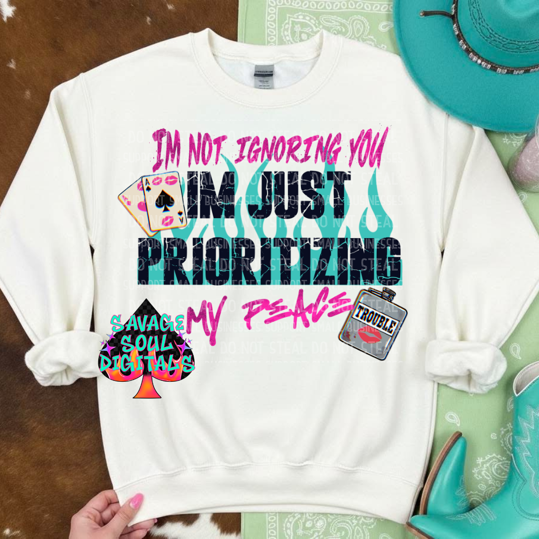 I’m not ignoring you PNG | Digital File | Digital Download Only