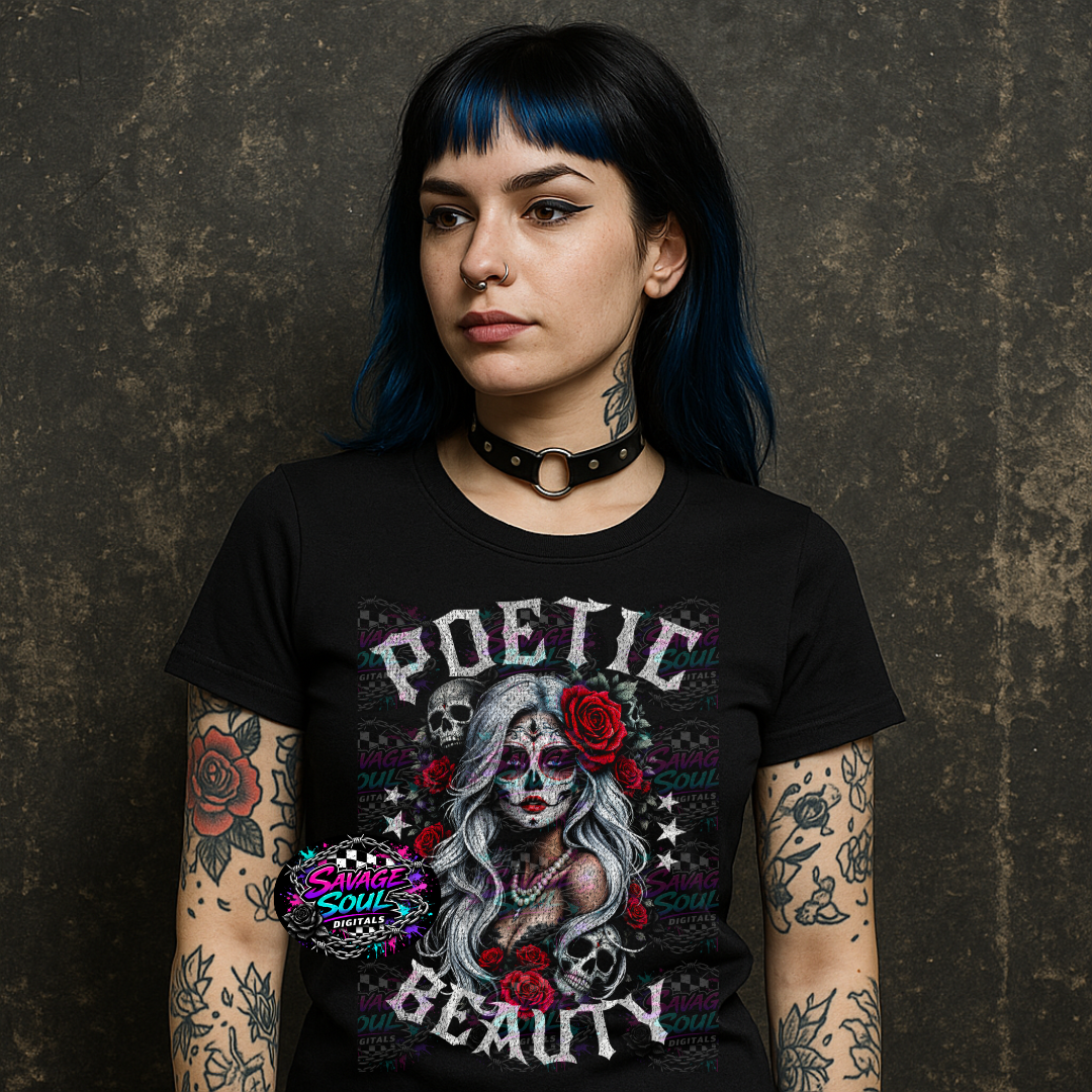 Poetic Beauty PNG | Digital File | Digital Download Only