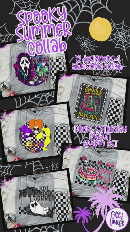 Spooky Summer Collab | PNG | Collabs | Digital Files Only | Digital Download Only